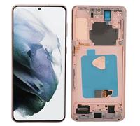 LICAEVEY S21 Plus 5G Screen Replacement, 6.7 Inch LCD Display Touch Digitizer Assembly with Fingerprint Frame Tool Kit, Compatible SM G996B EU Version Defective Display Repair (Pink Gold)