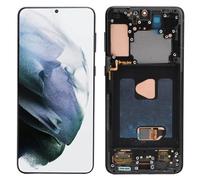 LICAEVEY S21 Plus 5G Screen Replacement, 6.7 Inch LCD Display Touch Digitizer Assembly with Fingerprint Frame Tool Kit, Compatible SM G996B EU Version Defective Display Repair (Black)