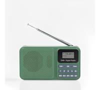 LICAEVEY Solar Powered DAB Digital Radio with Bluetooth Speaker - Portable AM/FM Radio, USB Music Playback, LCD Screen, Rechargeable Battery for Home & Outdoors