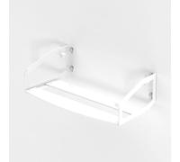 LICAEVEY Stainless Steel Heavy Duty Wall Mount for Five Speaker | Secure No-Vibration Bracket | Tilt Adjustment | Easy Cable Access | 35lbs Capacity (White)