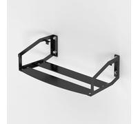 LICAEVEY Stainless Steel Heavy Duty Wall Mount for Five Speaker | Secure No-Vibration Bracket | Tilt Adjustment | Easy Cable Access | 35lbs Capacity (Black)