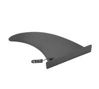 LICAEVEY Surf Fin, Paddle Board Accessory with Water Stability, 9in Plastic Plug in Fin for Longboard Shortboard, Canoe for Whitewater Flatwater, All Wave Breaking Performance (9in)