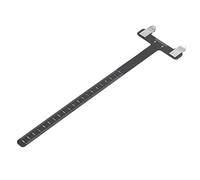 LICAEVEY T Shape Bow Square Ruler Stainless Steel Archery | Precise T Square Gauge, Compound Recurve Bow Setup, String Nocking Position, Compact Lightweight Design