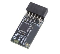 LICAEVEY TPM2.0 Module TPM SPI 12Pin Encryption Security Module with SLB 9670 for 10 11, Supports for 400 and Above Series for A520 B550 WRX80 X570S B650 and X670 Motherboard