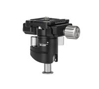 LICAEVEY Tripod Ball Head, Aluminum Alloy Panoramic Ball Head with 1/4" Quick Release Plate & Bubble Level, 360° Rotatable Mini for DSLR Camera Tripod