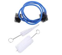 LICAEVEY Trumpet Care Kit Metal Handle Brushes Set Cone Drum Blue Brush for Cleaning Maintenance, Useful Tool for Trumpet Owners