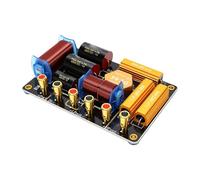 LICAEVEY Two Way Speaker Crossover 550W, Professional Frequency Divider for Dual 10-12In Stage Speakers, 4/8Ω HiFi Audio Crossover with High Frequency Protection Chip