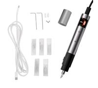 LICAEVEY Ultrasonic Cutter 40KHz with Alloy Blade Tip, 3 Speed Adjustable Handheld Cutting Tool for Plexiglass PCB Carbon Fiber Leather 3D Printing Resin DIY Craft (FS-S1)