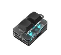 LICAEVEY USB 2-Key Mini Keypad, Support Programming Macro and Software Blue Switch Custom Keyboard with RGB Light, Support Bluetooth and USB C Connection