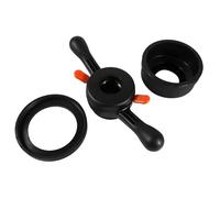 LICAEVEY Wheel Balancer Hub Wing Nut, Arrow Storage Case Tire Changer Tool, 38mm Thread Diameter 3mm Pitch, Slide Lever for Automotive Service, Durable Plastic Nut for (Inner Diameter 40mm Screw