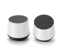 LICAEVEY White Noise Machine, 32 Soothing Sounds BT 5.1 Speaker with Adjustable Volume, Color Night Light, Timer, USB C Port, for Baby Adults Sleep Travel Home Office (Gray)