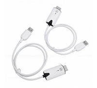 LICAEVEY Wireless Display Adapter for PC Smartphone Meeting Home Use, 1080P HD Screen Mirroring Cable 50m Stable Transfer with Advanced Smart Chip, Plug and Play