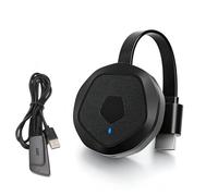 LICAEVEY Wireless Display Dongle 5G 2.4G Video Receiver, WiFi Display Adapter with External Antenna,1080P HD for DLNA Miracast Airplay, Screen Mirroring for TV Projector