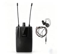 LICAEVEY Wireless Ear Monitor Receiver for Stage Performances Concerts Studio Monitoring, Unlimited Receiver Compatibility Compact Portable Design