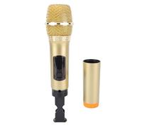 LICAEVEY Wireless Microphone System, Handheld Wireless Microphone with USB Receiver, Portable Dynamic Vocal Mic, 20m Range Cordless Mic for Karaoke Speech Outdoor Party