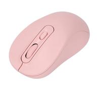 LICAEVEY Wireless Mouse, 2.4GHz Quiet Ergonomic Mouse with Dual Bluetooth Mode, 3 Levels, Rechargeable Portable Computer Mouse with Receiver for the Tabort Portable Computer (Pink)