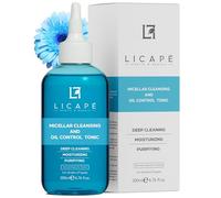 Licape® Toner Face | 200 ml | Facial Toner for Deep Pore Cleaning & Refined Pores | Sebum Regulating Hydrating Toner with Witch Hazel & Blue Chamomile - No Alcohol & Acids