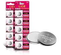 LiCB 10 PCS CR2016 3V Lithium Battery