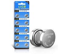 LiCB 10 PCS SR927SW LR927 AG7 SR929SW 395 399 1.55V Button Cell Watch Batteries