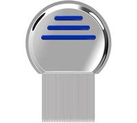 Lice Comb, Stainless Steel Metal Headlice Nit Removal Comb with Spiral Grooves, Effective Nit Comb and Dandruff Removal Tool for Kids and Adults- Lice Combs for Thick Hair- Durable and Easy to Clean