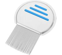 Lice Nit comb, Metal Nit Free Lice Comb for Long Thick Hair, Professional Stainless Steel Head Lice Comb for Nit Treatment for Pets and Adults