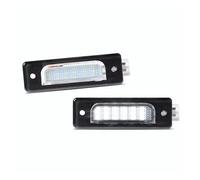 Licence Lamp Replacement For BMW For E34 For 5-Series 1988-1996 For E32 For 7-series 1986 1987 1988 1989-1994 2Pcs White LED Number License Plate Light