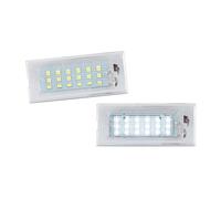 Licence Lamp Replacement For BMW For X5 For E53 1999-2006 For X3 For E83 2003 2004 2005 2006 2007 2008 2009 2010 2Pcs White LED Number License Plate Light