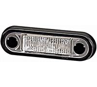 HELLA Licence Plate Light Lamp Centre Rear LED 12V 24V (2KA 959 640-102)