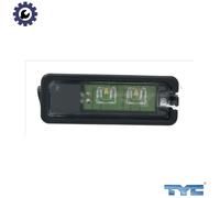 TYC Number Plate Light 15-0183-00-2 both sides LED with LED VOLKSWAGEN: up! Hatchback, Polo V Hatchback, GOLF 6, SEAT: Leon III Hatchback, IBIZA 5