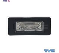 TYC Number Plate Light 15-0217-00-9 both sides C5W AUDI: A4 B8 Avant, TT Coupe, A5 B8 Convertible, SKODA: Yeti, Superb II Estate, Fabia 2