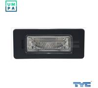 TYC Number Plate Light 15-0217-00-9 both sides C5W AUDI: A4 B8 Avant, TT Coupe, A5 B8 Convertible, SKODA: Yeti, Superb II Estate, Fabia 2