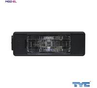 TYC Number Plate Light 15-0323-00-9 both sides W5W with bulb PEUGEOT: RCZ Coupe, Expert II Tepee, 308 I Hatchback, MERCEDES-BENZ: Sprinter 3.5-T Van