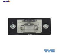 TYC License Plate Light 15-0535-00-2 C5W both sides for VW Tiguan Bora Touareg