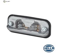 HELLA 2KA 001 378-001 Licence Plate Light - Halogen - 12V