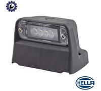 HELLA 2KA 010 278-321 Licence Plate Light - LED - 12V - mounting/Screw Connection - Lens Colour: Crystal clear - Plug: Blade Terminal - Lateral Mounting/Outer - Quantity: 1