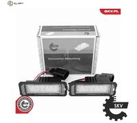 ESEN SKV Number Plate Light 72SKV512 - LED License Lamp - Fits Porsche Cayenne, Panamera, SEAT