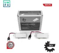 Fits ESEN SKV 72SKV526 LED license plate lights FORD C-max II Fiesta VI Focus I
