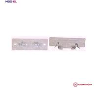 Klokkerholm License Plate Light 95390855 for VW Caddy IV Box MPV Alltrack Touran