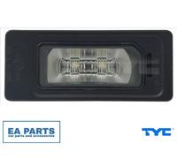 Licence Plate Light for AUDI A1 A3 A4 TYC 15-0215-00-9 fits Both Sides NEW