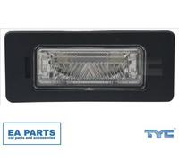 TYC Number Plate Light 15-0217-00-9 both sides C5W AUDI: A4 B8 Avant, TT Coupe, A5 B8 Convertible, SKODA: Yeti, Superb II Estate, Fabia 2