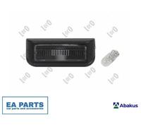 Licence Plate Light for CITROËN NEMO ABAKUS 009-30-905 fits Both Sides