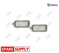 LICENCE PLATE LIGHT FOR FORD C-MAX ABAKUS L17-210-0004LED FITS BOTH SIDES