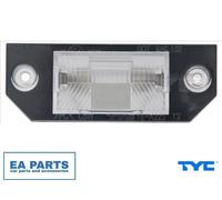 Licence Plate Light for FORD C-MAX FOCUS C-MAX TYC 15-0223-00-9 fits Both Sides