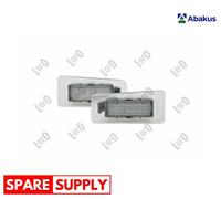 LICENCE PLATE LIGHT FOR HYUNDAI ACCENT ABAKUS L19-210-0001LED FITS BOTH SIDES