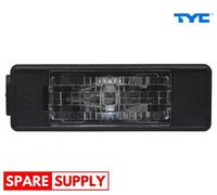 TYC Number Plate Light 15-0323-00-9 with W5W Bulb Both Sides - Fits PEUGEOT & MERCEDES-BENZ
