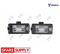 LICENCE PLATE LIGHT FOR SEAT ALTEA AROSA ABAKUS 046-21-900LED FITS BOTH SIDES
