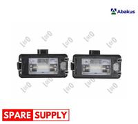 LICENCE PLATE LIGHT FOR SEAT ALTEA AROSA ABAKUS 046-21-900LED FITS BOTH SIDES