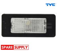 LICENCE PLATE LIGHT FOR SEAT SKODA VW TYC 15-0385-00-9