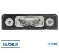 Licence Plate Light for SKODA LAURA II TYC 15-0543-00-2 fits Both Sides