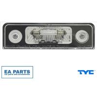 Licence Plate Light for SKODA LAURA TYC 15-0543-00-2 fits Both Sides